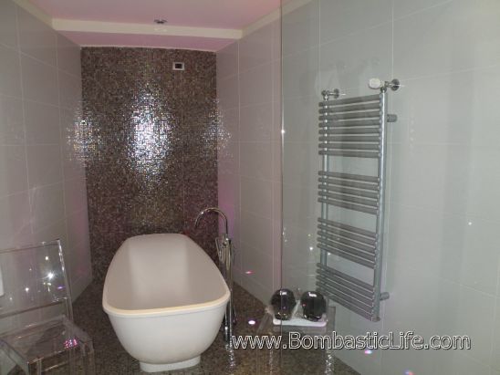 Bathroom of Executive Suite Bedroom at T Hotel - Cagliari, Sardinia
