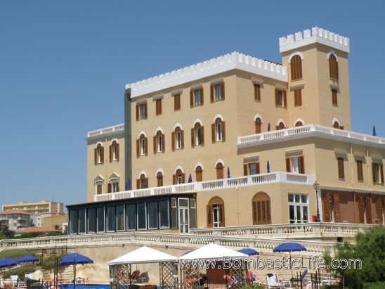 Back View of Villa Las Tronas Hotel - Alghero, Sardina
