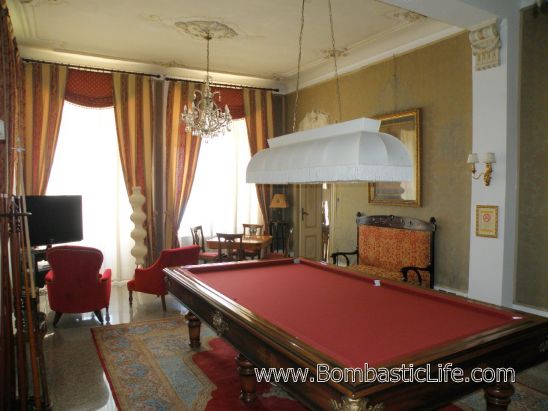 Game Room of Villa Las Tronas Hotel - Alghero, Sardina