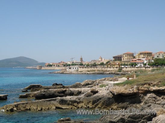 View from Villa Las Tronas Hotel - Alghero, Sardina