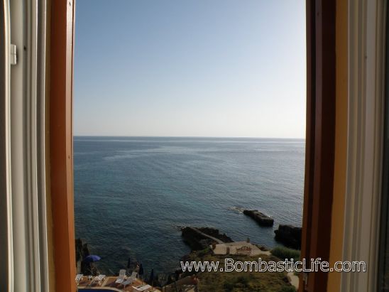 View from Bedroom of Suite - Villa Las Tronas Hotel - Alghero, Sardina