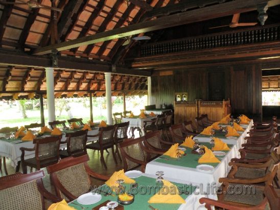 Picture of one of the restaurants at Kumarakom Lake Resort - India