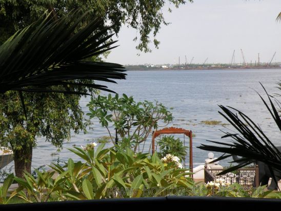 Picture of the view from the terrace of the Presidential Suite of the Taj Malabar - Cochin, India