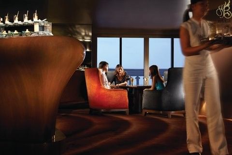 Tower Club Lounge lebua at State Towers in Bangkok, Thailand.