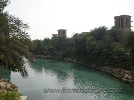 One of the Canals that surround at Madinat Jumeirah Resort – Dubai, UAE