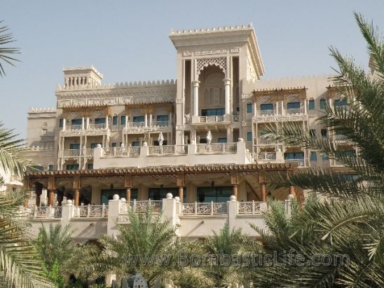 View of the back of Madinat Jumeirah Resort – Dubai, UAE
