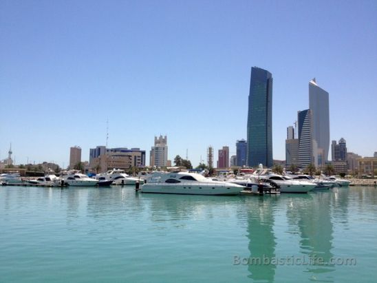 View from Sharq Mall in Kuwait