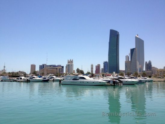 View from Sharq Mall in Kuwait