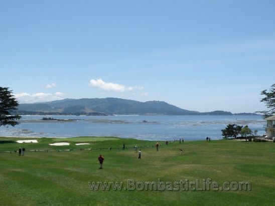 View from the terrace at Stillwater Bar and Grill at Pebble Beach – Carmel, California
