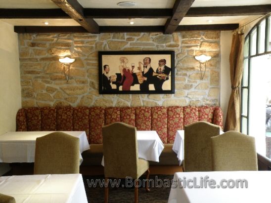 Small and Intimate Dining at Aubergine Restaurant at L'Auberge Hotel - Carmel, California