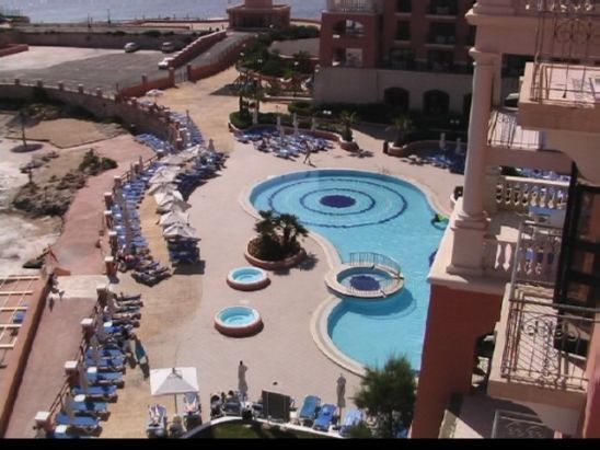 View of the Pool at the Westin Dragonara in Malta