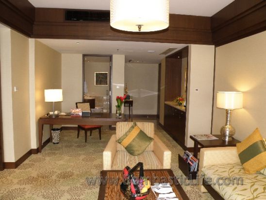 Living Room of Suite at the Shangri-La Rasa Sayang Resort - Penang, Malaysia