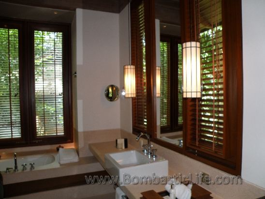 The Bathroom of Villa 25 at The Datai Langkawi - Langkawi, Malaysia