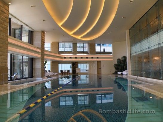 Pool at The Peninsula Hotel Tokyo - Tokyo, Japan