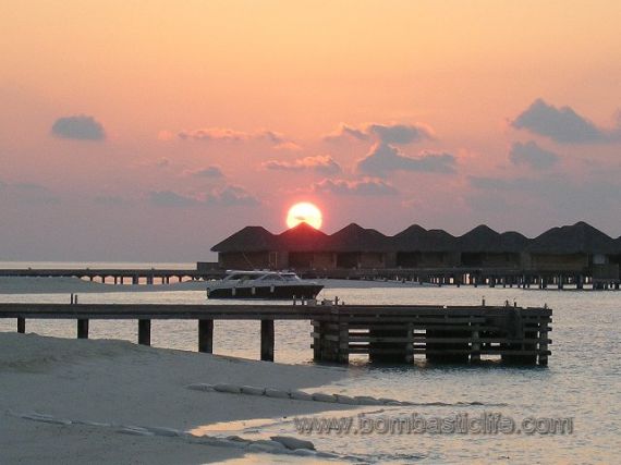 Sunset - Huvafen Fushi - Maldives