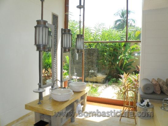 Bathroom of the Beach Villa at the Four Seasons Resort - Langkawi, Malaysia