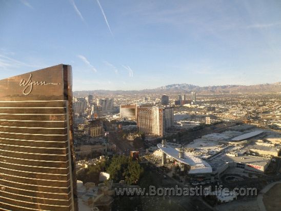 View from a Panoramic Suite at Encore Resort and Casino - Las Vegas, Nevada