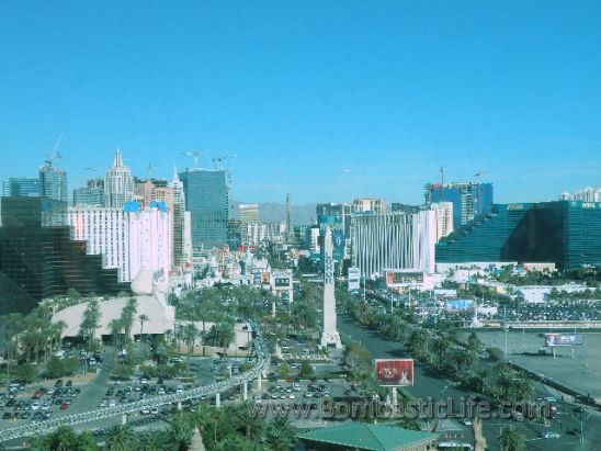View from 750 GR Suite at 	Mandalay Bay Hotel and Casino - Las Vegas, Nevada