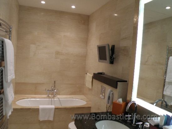 Bathroom of Mandarin Deluxe Suite at Mandarin Oriental Hotel - Prague, The Czech Republic