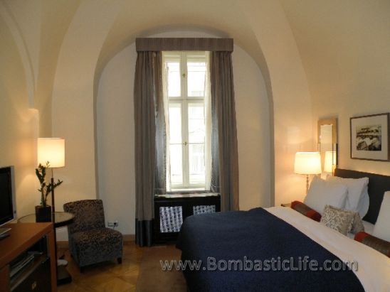 Bedroom of Mandarin Deluxe Suite at Mandarin Oriental Hotel - Prague, The Czech Republic