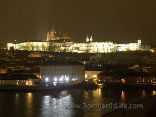 View of Prague from Suite #701 at the Four Seasons Hotel - Prague, Czech Republic