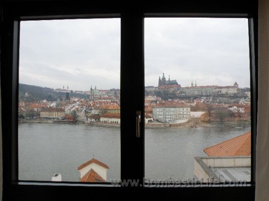 View of Prague from Suite #701 at the Four Seasons Hotel - Prague, Czech Republic