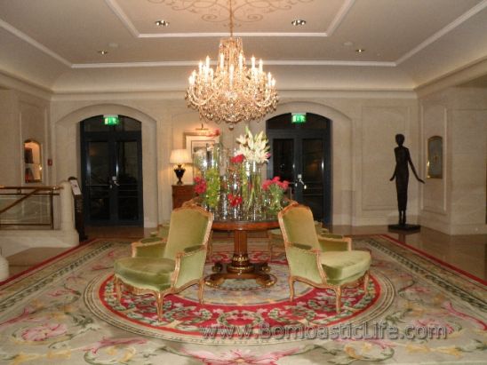 Lobby of the Four Seasons Hotel - Prague, Czech Republic