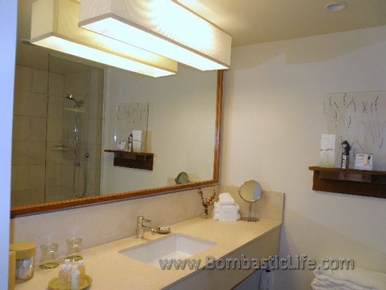 Bathroom of the Panoramic Suite of Hotel Vitale - San Francisco, California