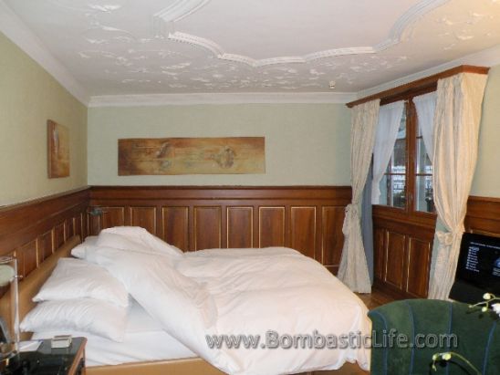 Bedroom of Suite A7 at Widder Hotel - Zurich, Switzerland
