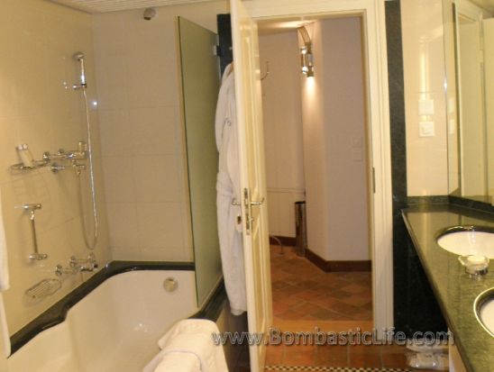 Bathroom of Suite A7 at Widder Hotel - Zurich, Switzerland
