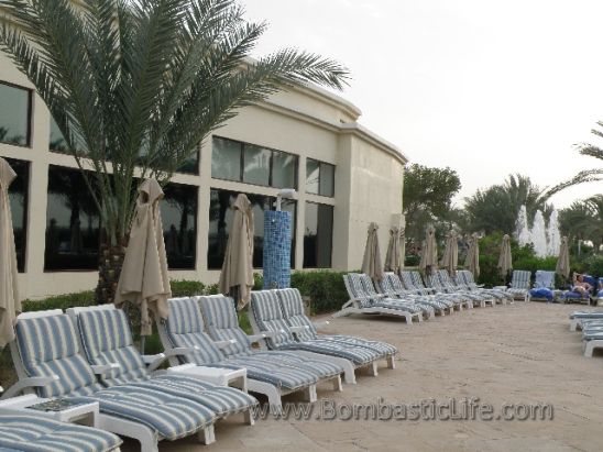 Pool Area Hilton Hotel Abu Dhabi - Abu Dhabi