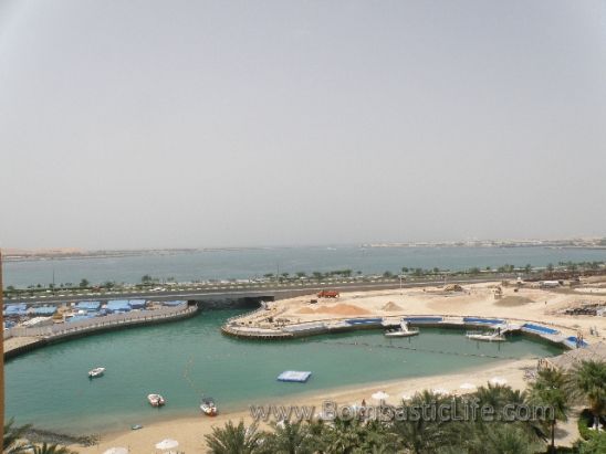 View of the Sea from Sheraton Abu Dhabi Hotel and Resort - Abu Dhabi, UAE