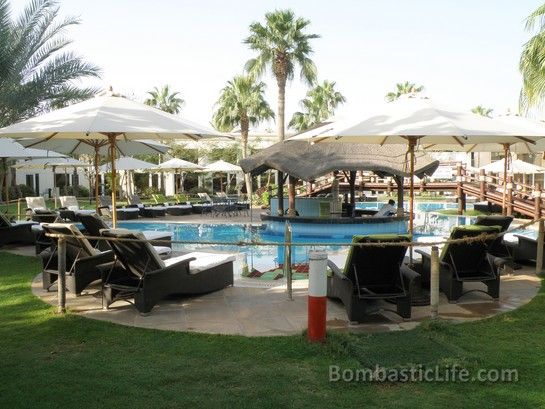 One of the Pools at Le Méridien Hotel – Dubai, UAE