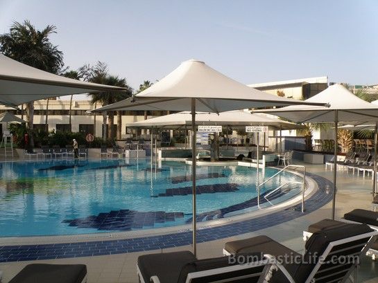 One of the Pools at Le Méridien Hotel – Dubai, UAE