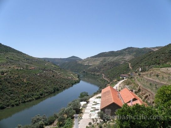 Douro River and Quinta da Romaneira - Douro Valley, Portugal.