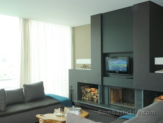 Living Room of Villa #12 at Aquapura Hotel and Resort - Douro Valley, Portugal