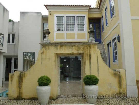 Entrance from Courtyard of Solar do Castelo - Lisbon, Portugal