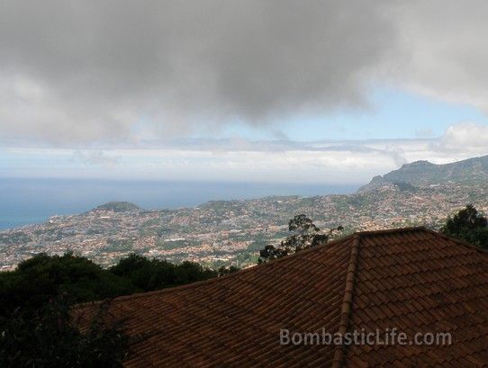 View from the Deck of the Goa Villa at Choupana Hills Resort in Madeira, Portugal