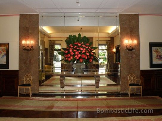 Lobby of Reid's Palace Hotel - Madeira, Portugal