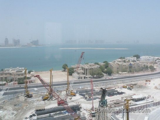 Sea View from the Wow Suite in The W Hotel Doha in Doha, Qatar