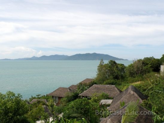 View from the lobby of the Six Senses Hideaway Samui - Koh Samui

