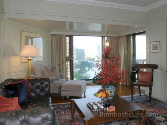 Living Room of the Captain Andersen Suite at the Mandarin Oriental Hotel Bangkok - Bangkok, Thailand