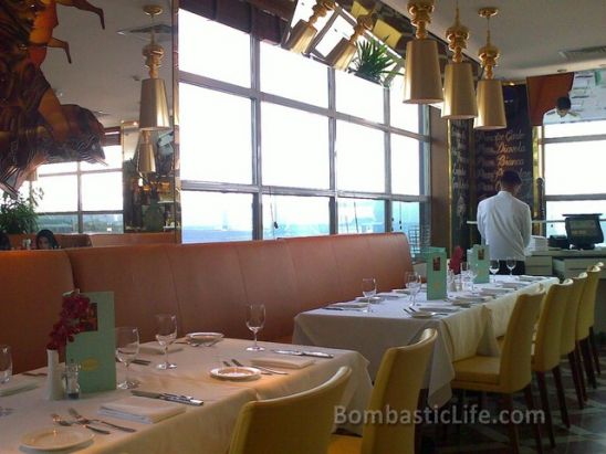 Interior of Signor Sassi Italian Restaurant in Kuwait