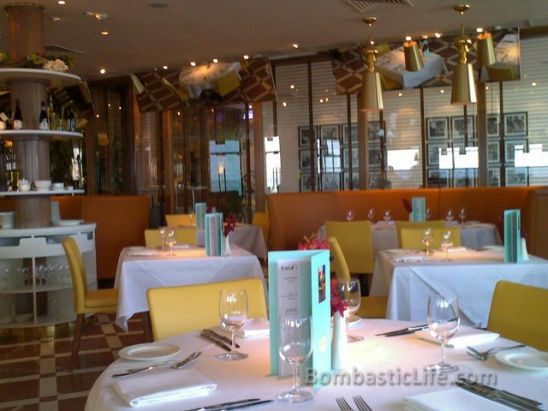 Interior of Signor Sassi Italian Restaurant in Kuwait