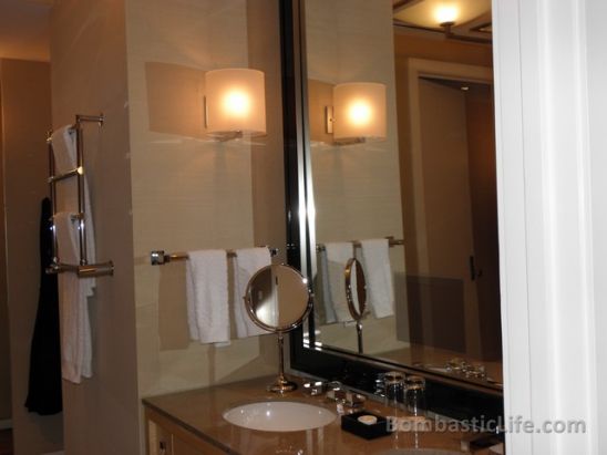 Master Bathroom of Loft 16 at Skylofts at MGM Grand Las Vegas.
