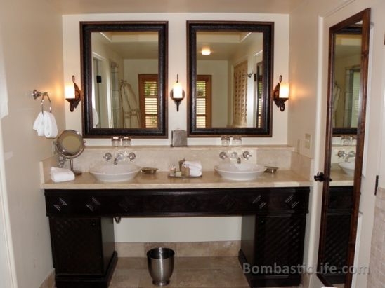 Bathroom of Alvadora Spa at the Royal Palms Resort and Spa in Phoenix, AZ.
