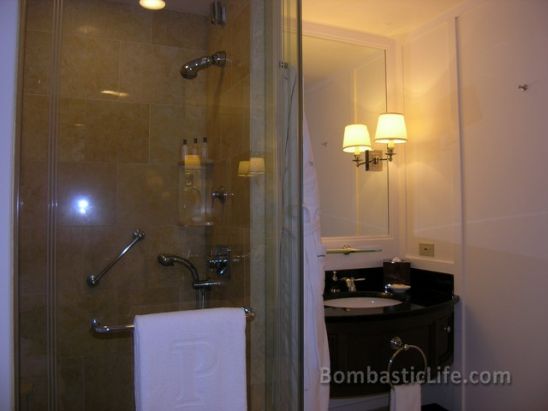 Bathroom of Executive Suite at the Peninsula Hotel - Chicago, Illinois