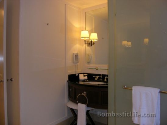 Bathroom of Executive Suite at the Peninsula Hotel - Chicago, Illinois