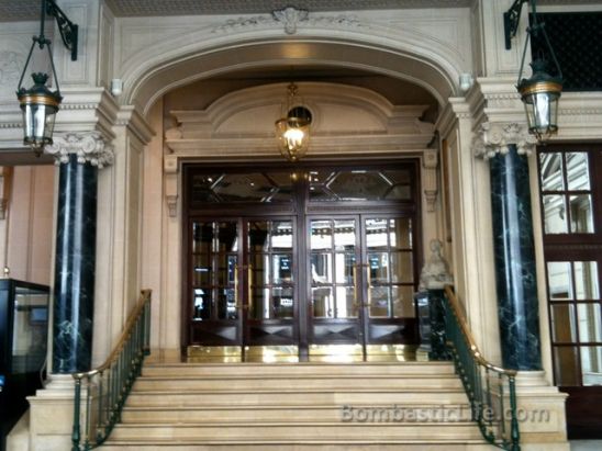 Entrance to InterContinental Hotel Paris Le Grand - Paris, France