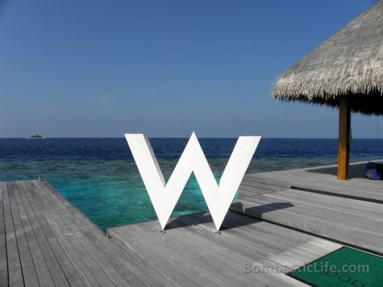 W Hotel and Resort in the Maldives.